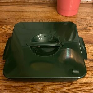 Coleman enameled camp cooking/baking pan